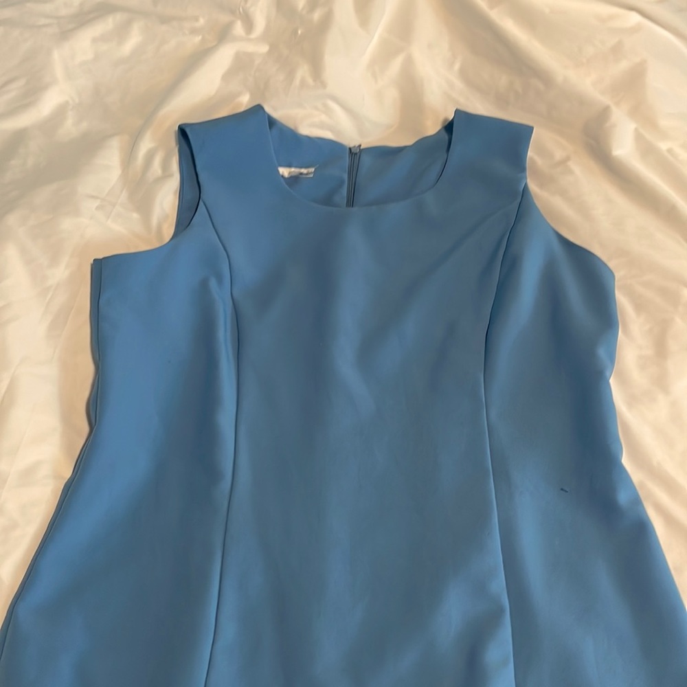 Robin Egg Blue Sheath Dress